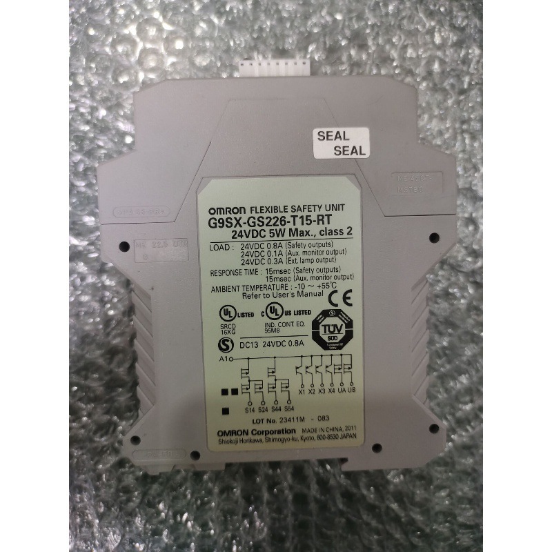 B002*欧姆龙  G9SX-GS226-T15-RT  现货  功能正常  实物拍摄