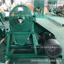 滕州膨化颗粒粉碎机 石膏化肥结块粉碎机 100目细度齿盘式麦粉机