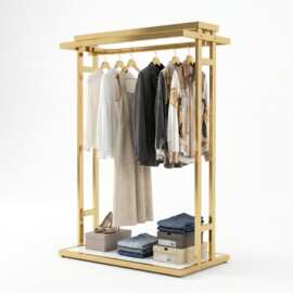 加工定制模块化服装展示柜实体店鞋服同展商用多层落地陈列货架
