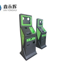 超市查询机双屏广告机钣金定制立式触摸一体机点歌机终端设备外壳