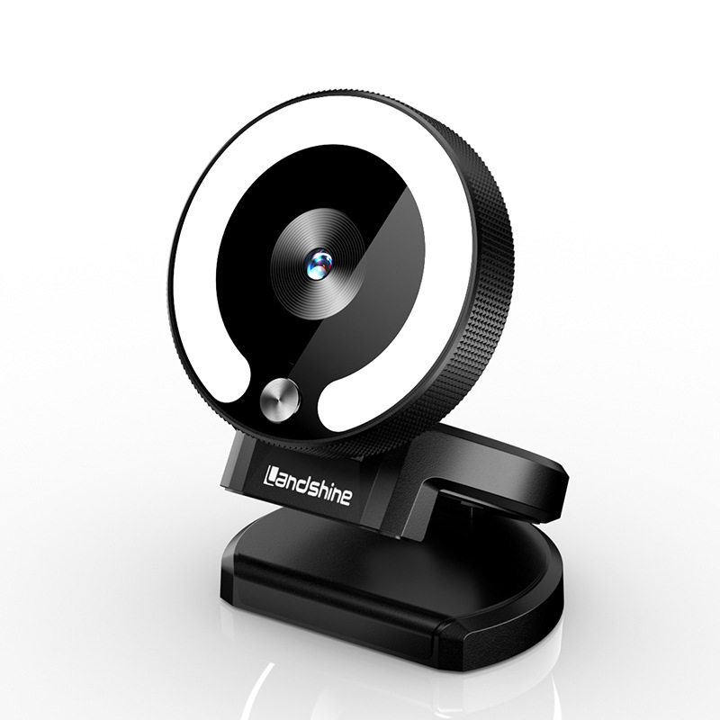 电脑网络摄像头1080P/2K自动对焦美颜补光直播会议私模摄像头跨境