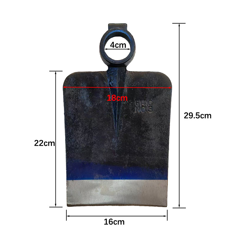 厂家直销农用锄头家用园林翻土工具道轨钢锄头