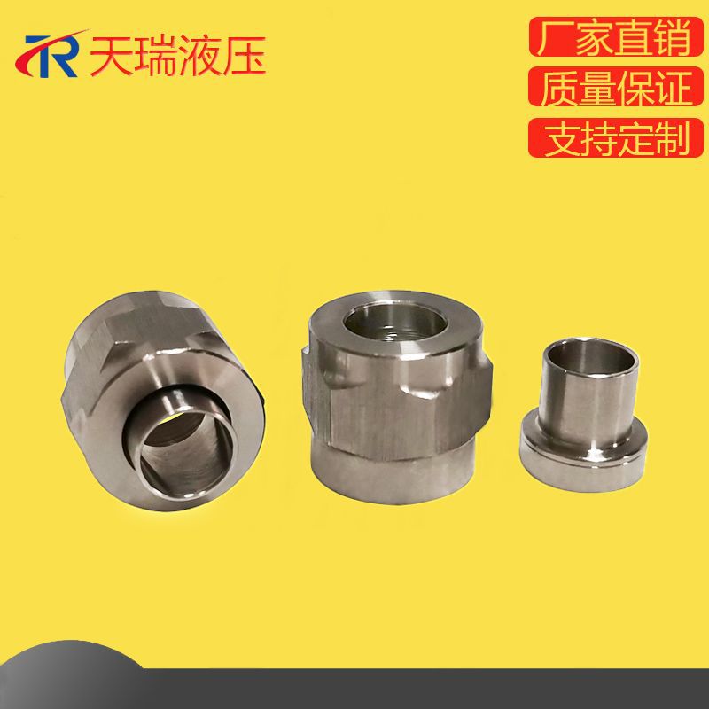 供应HB4-45-F6 HB4-44-F6不锈钢螺母平管嘴 M14X1外套螺母