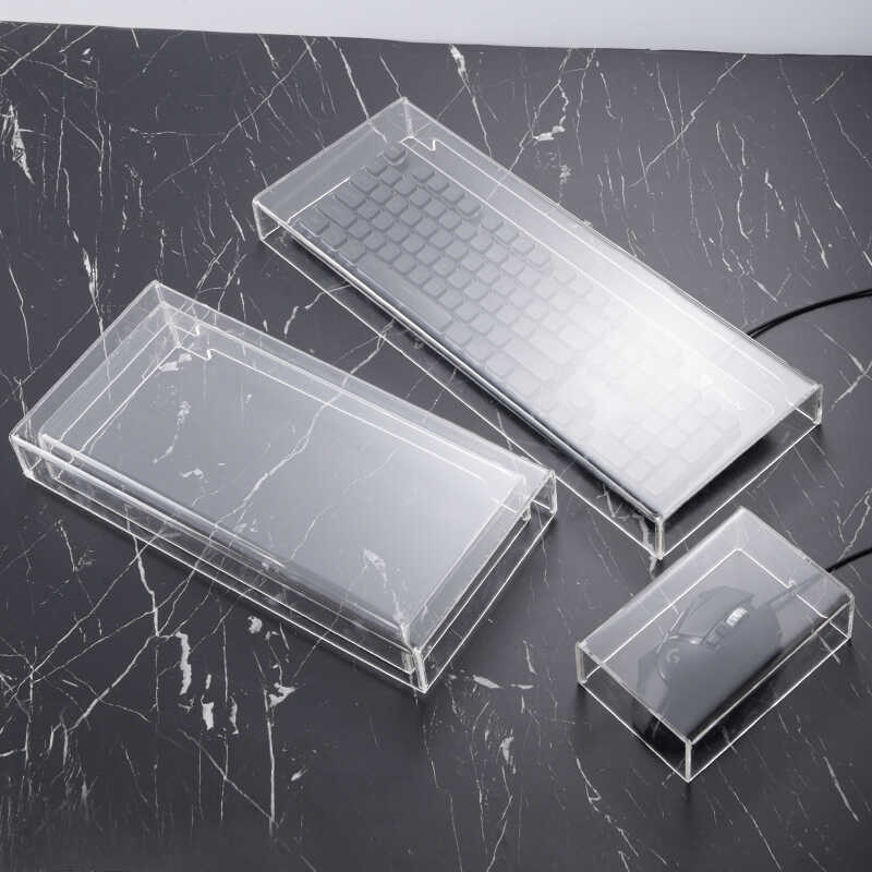 Mechanical Keyboard Dust Cover 87 Transparent Acrylic Plastic Mouse Keycap 104 Computer Keyboard Dust Cover Others