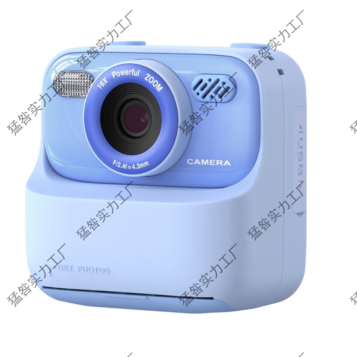 Polaroid Printing Camera Can Take Pictures, Print and Record Video, Student Digital Camera, Baby Birthday Gift Camera