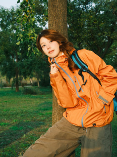 [250325002] Factory direct supply couple mountain outdoor assault clothing spring and autumn fashion coat contrast zipper
