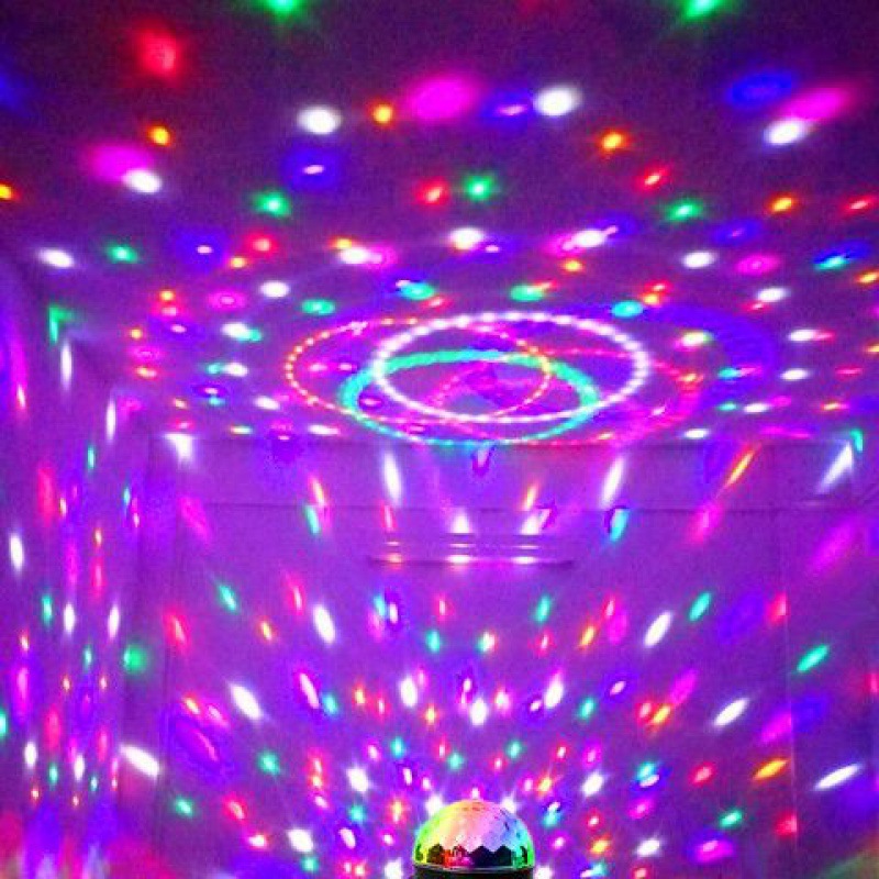 Explosive flashing light household rotate Coloured lights KTV Stage Bar Light LED Flash lamp Atmosphere lamp Disco dancing Colorful lights Manufactor