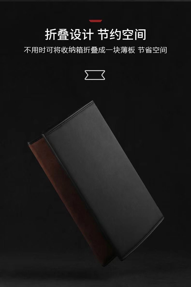 Fur splicing trunk storage box storage box car items large capacity high quality car goods wholesale