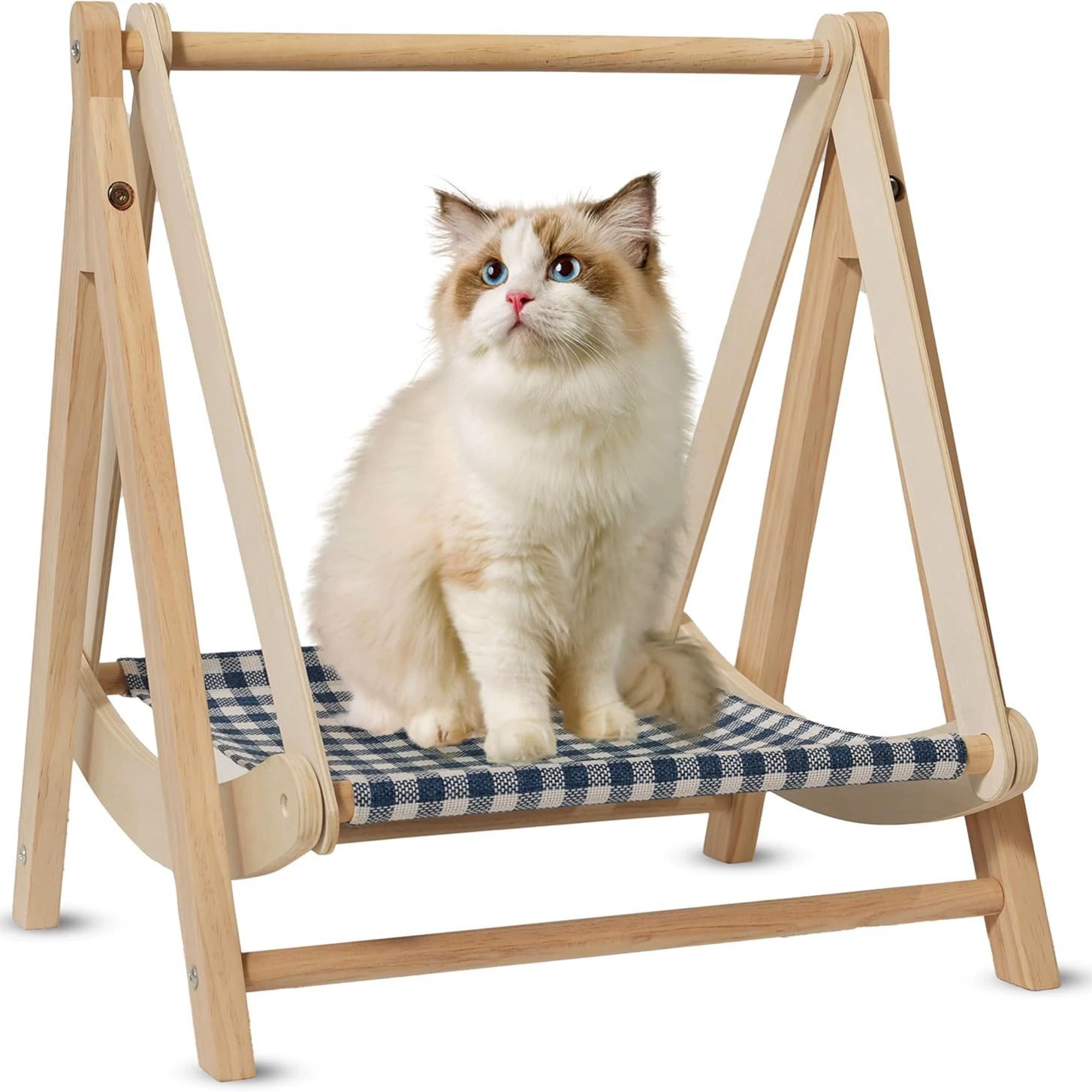 Домашние животные деревянные кошачьи качели подвесные кошачьи гамаки четыре сезона универсальные кошачьи игрушки съемный шейкер