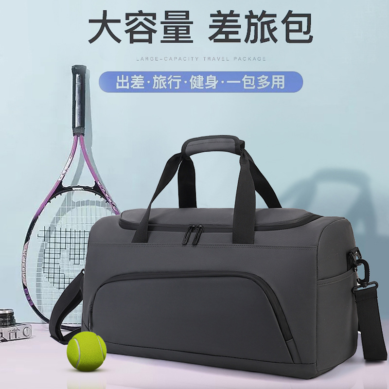 Bolsa de ejercicios para hombres separación seca y húmeda bolsa de hombro portátil bolsa de entrenamiento bolsa deportiva equipaje de gran capacidad mochila de hombro bolsa de viaje