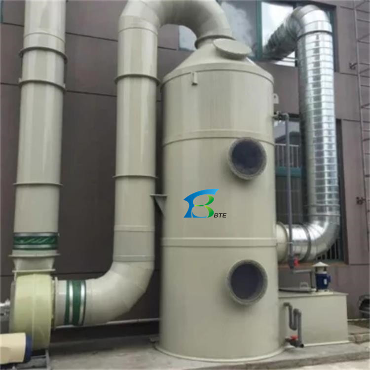 PP喷淋洗涤塔废气净化成套设备光氧催化一体机喷漆废气处理设备