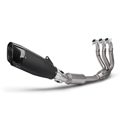 and Triumph Daytona660 Front Motorcycle exhaust pipe