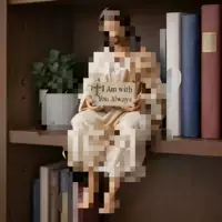 1688 study resin simulation character sculpture