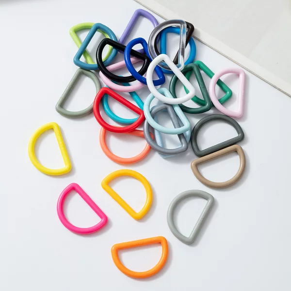 25mm Plastic D-Ring, D-Buckle for Bag Straps, Clothing Adjustment Buckle, Outdoor Gear Hook, Direct Sales from the Manufacturer