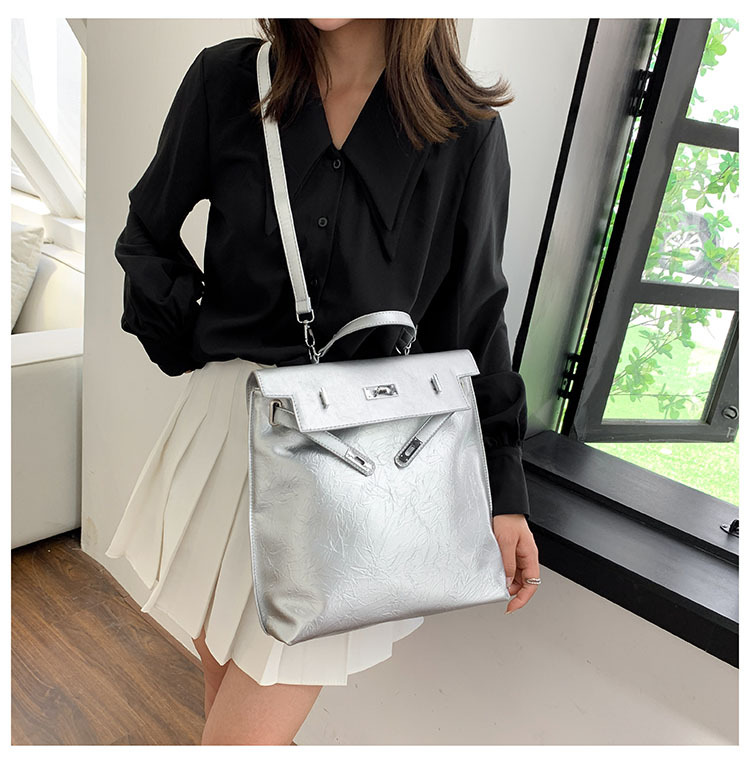 2023 Neue Doppel-Umhängetasche, Einzel-Umhängetasche, Umhängetasche, Dreifach-Nutzungstasche, Handgriff-Muster, Öl-Ledertasche, große Kapazität, beliebte Eimertasche_voghion.com