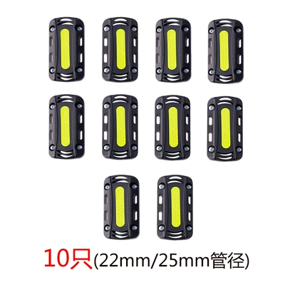 for Suzuki, Motorcycle bumper - square-black-hard-glue-10-pieces