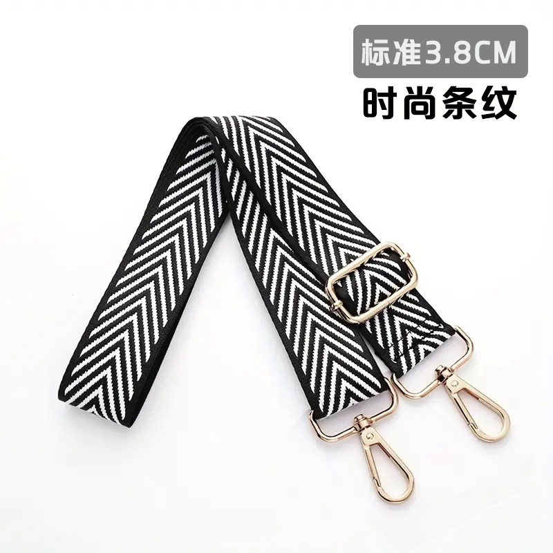 Bolso bandolera con accesorios ultra anchos, bolso de color, correa gruesa, correa de repuesto alargada, correa de hombro de bolso universal ajustable