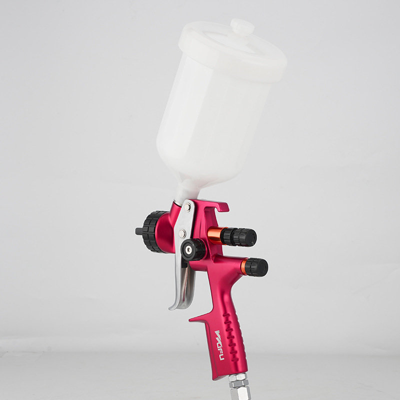 Wufu PISTOLA DE PULVERIZACIÓN de coche de gama alta pintura a base de agua barniz capa de acabado pintura hoja de metal pulverización atomización herramienta neumática pistola pulverizadora