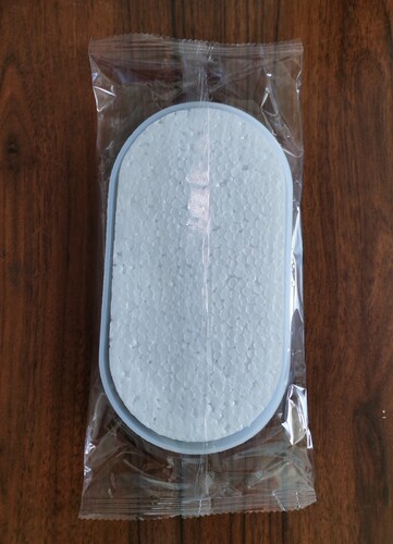Cross-border DIY crystal glue resin oval coaster mold oval tea coaster tray storage and production silicone mold