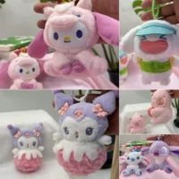 Трансграничный бутик четырехдюймовый подвеска Sanrio милый мультфильм маленький медведь Наруто второй плюшевой куклы брелок