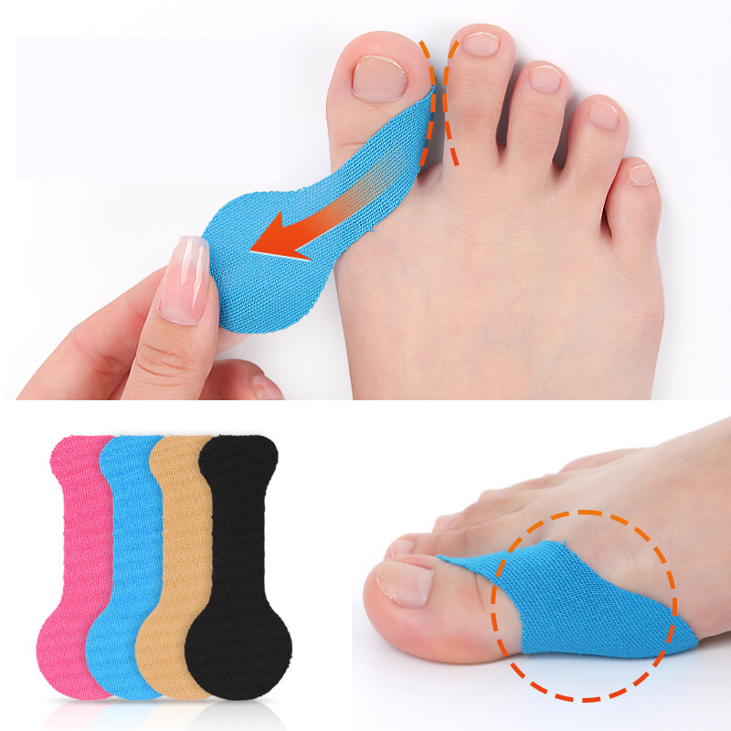 Muscle Patch, Thumb Valgus Orthopedic Big Toe Split Toe Anti-Wear Patch, Sports Protective Joint Finger Self-Adhesive Fixed Patch