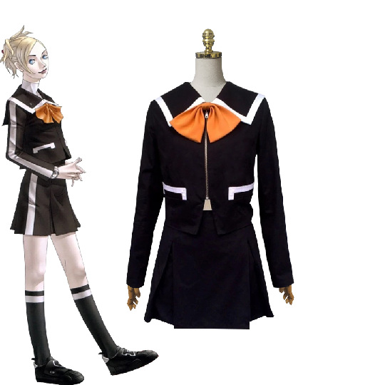 Goddess Strangers 2cos Sin Lisa Seven Sisters School Uniform Set Anime Cosplay Costume