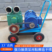 无堵塞养殖场粪污抽粪泵 河道污水淤泥吸污泵 双侧清理口抽猪粪泵