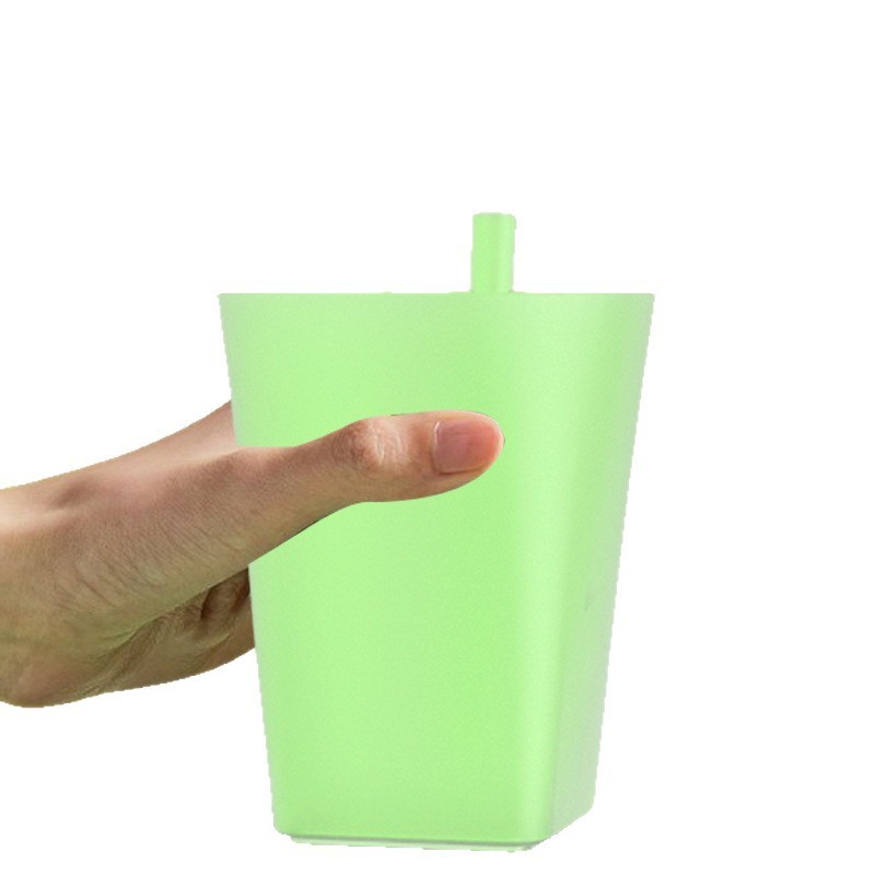 子供用プラスチック製ストローカップ、蓋なし、オールインワンジュースカップ、ベビー幼稚園ドリンクカップ|undefined