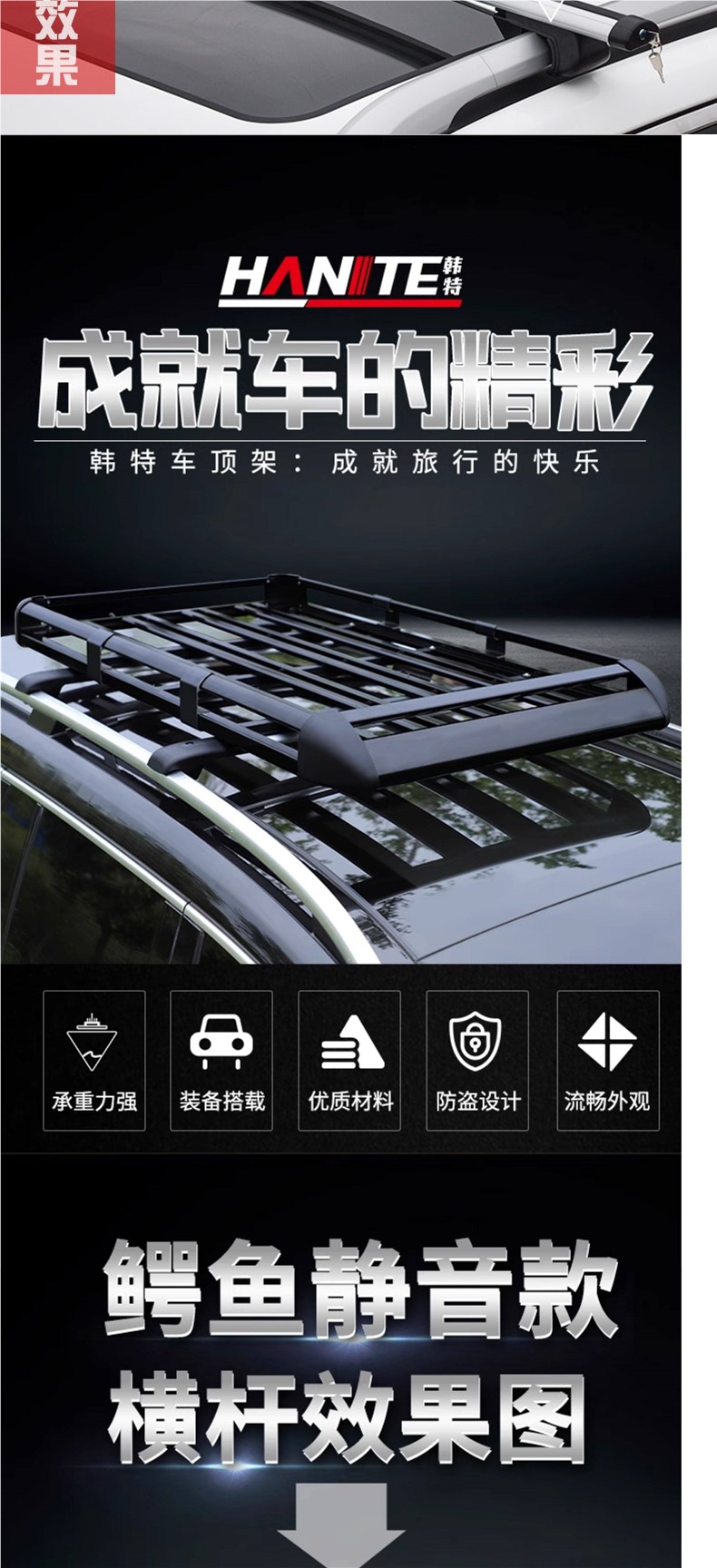 Car Suv Roof Rack Luggage Frame Roof Carrier Travel Rack Car Luggage Rack Roof Basket Universal Rack