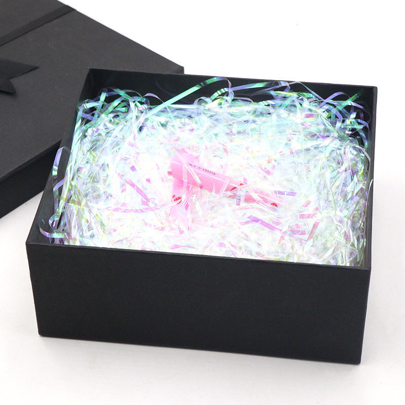 Colorido colorido seda de papel rallado de seda de la decoración de la caja de regalo del Día de San Valentín relleno grande al por mayor