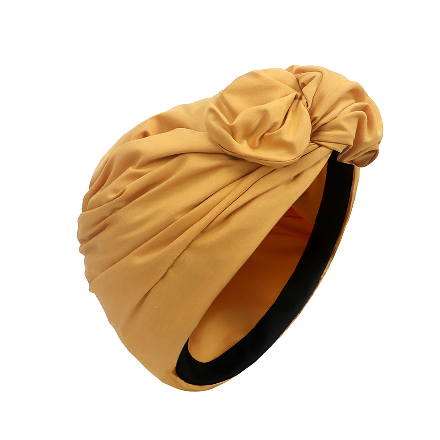 59g Weight Beanie Hat Hats Type Holiday Occasion Polyester Material Solid Color Pattern Women's Simple Style Solid Color Bowknot Eaveless Beanie Hat