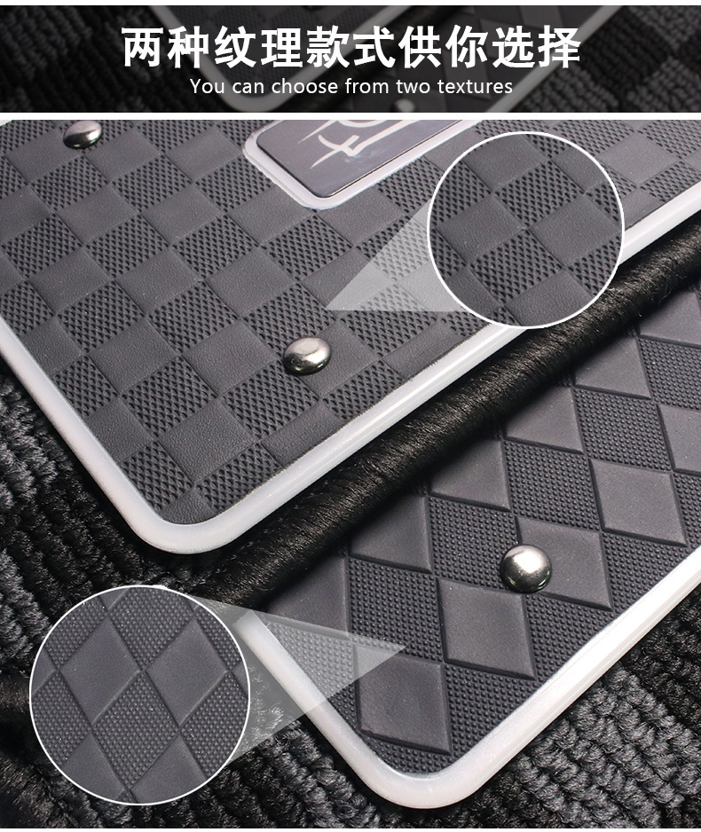 Factory direct sale of car LED colorful floor mats, interior ambient lights, footwell atmosphere lights, no modification required, rhythm sound-controlled