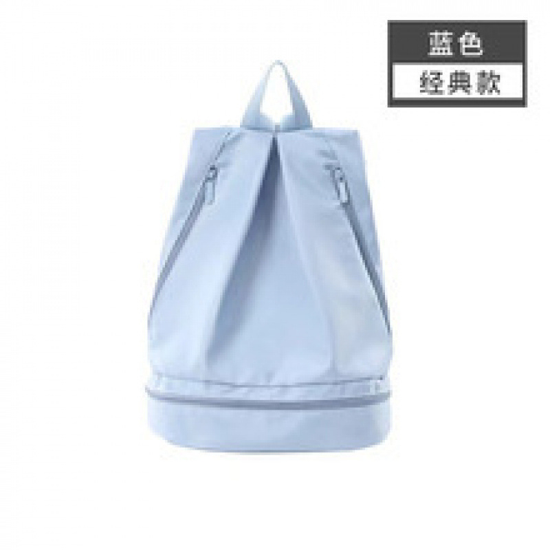 新しい乾湿分離水泳バッグ女性の防水ビーチバッグ収納バックパック水泳バッグフィットネスバッグ|undefined