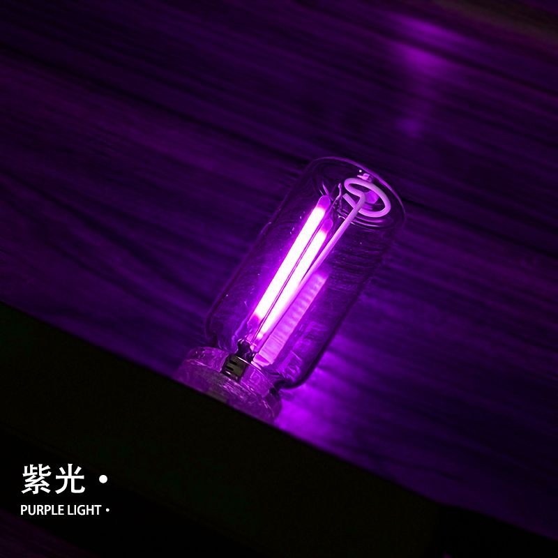 Botella de vidrio lámpara de noche para dormir dormitorio lámpara de sueño usb táctil portátil led luz de noche luz de atmósfera ajustable image 12
