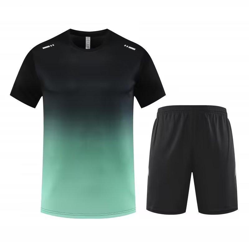 Transfronterizos ropa de secado rápido juego deportivo hombre camiseta de manga corta personalizada entrenamiento deportivo fitness Guangzhou ropa deportiva