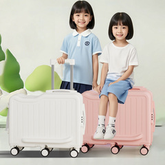 新しいスタイルのベビーウォーカー、子供用スーツケース、軽量乗用トロリーケース、小型パスワードボックススーツケース
