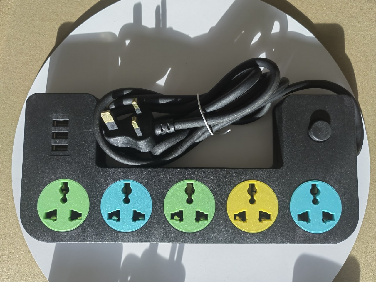 Regleta de Enchufes para Comercio Transfronterizo, Regleta de Enchufes Múltiples al por Mayor, Cable de Extensión con Múltiples Tomas de Corriente, Adaptador de Regleta de Enchufes USB