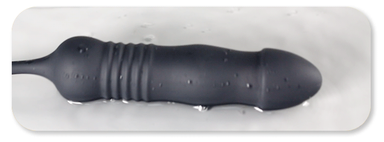 Remote-Control Vibrating Prostate Massager with Automatic Retractable Motion, Silicone Anal Toy — detail image 5