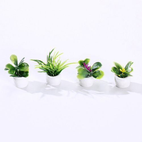 Dollhouse doll house accessories mini plant model finished gardening landscape micro landscape ornaments