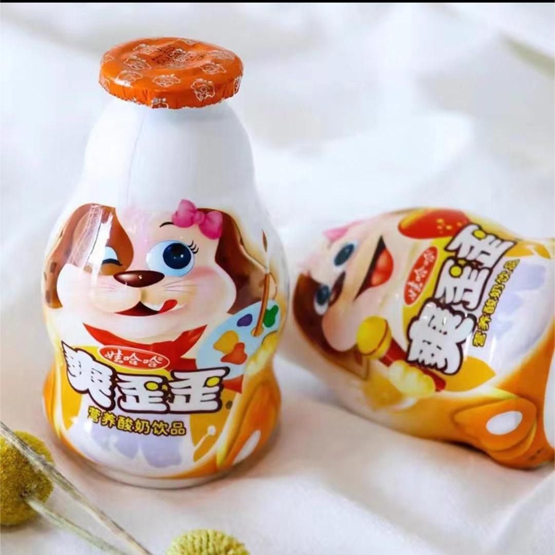 包邮娃哈哈爽歪歪批发牛奶200g*12瓶儿童营养酸奶饮品饮料批发