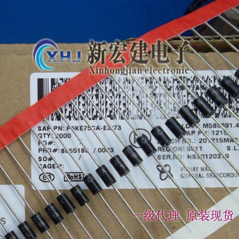 主营 VISHAY威世通  P6KE18CA P6KE18A  瞬变抑制二极管/防雷管