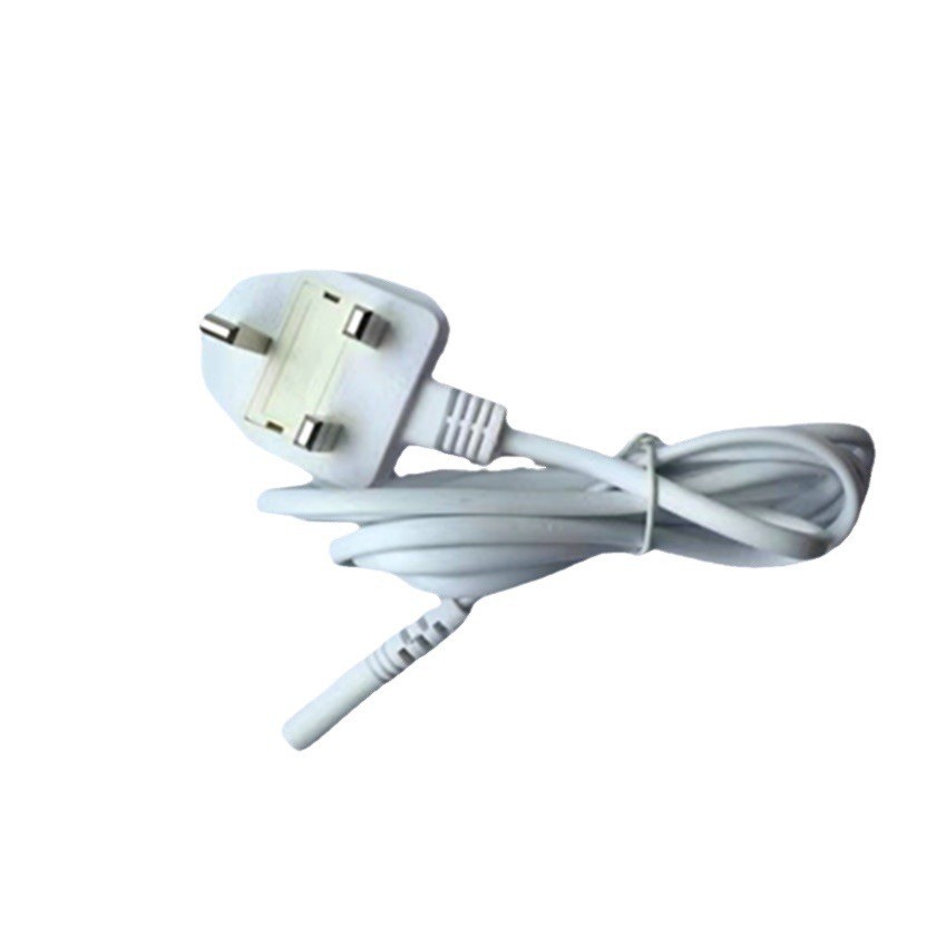 USB排插大英式1.2米带保险丝白色八字尾电源线平价供应 厂价销售