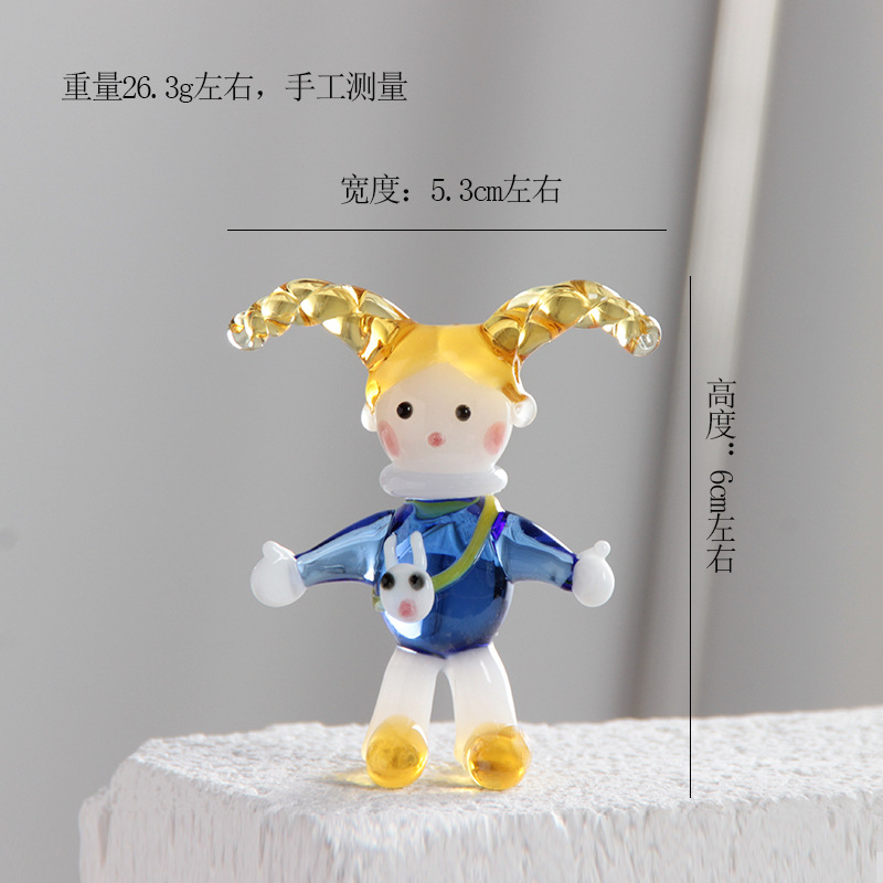 땋은 어린 소녀