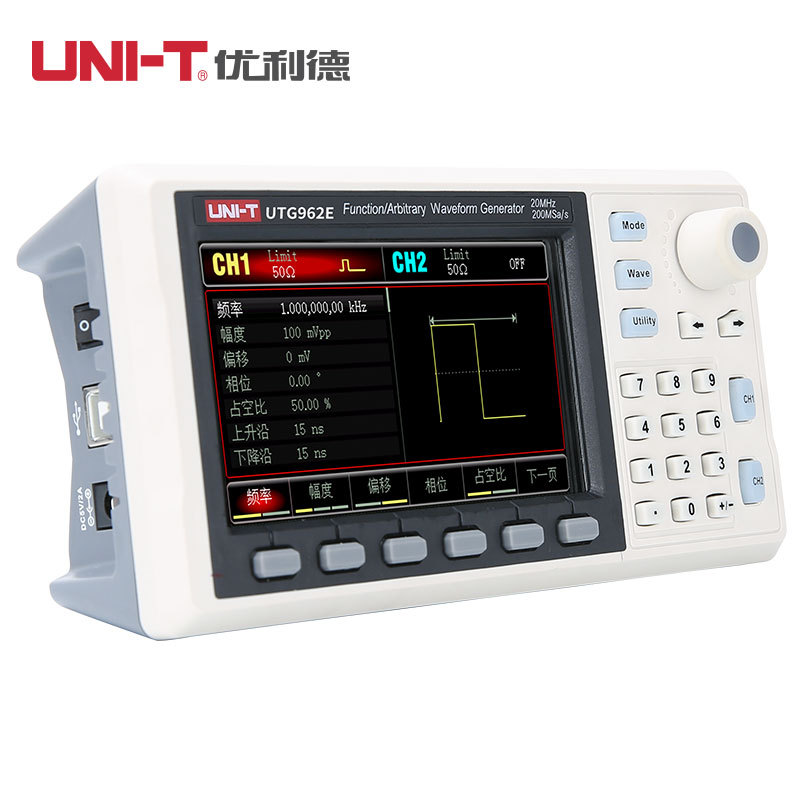 优利德（UNI-T） UTG962E函数波形信号发生器 60MHz输出频率