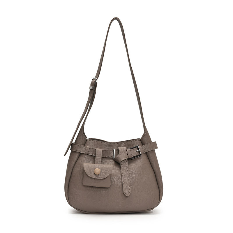 Bolso de cubo de aire extranjero de tendencia transfronteriza para mujer 2025 nuevo bolso de mensajero de viaje casual bolso de hombro de axila de moda de todo fósforo