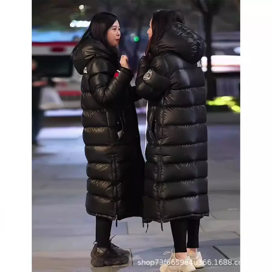 加工定制鹅绒服棉衣服男女长款2014新款冬季加厚羽绒服印logo