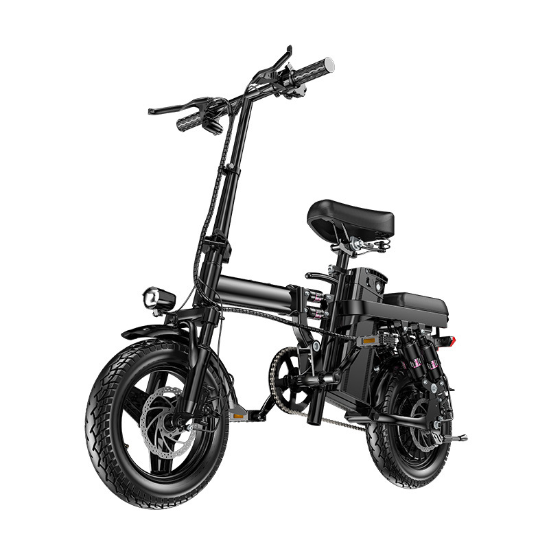 Bicicletas eléctricas plegables de la fábrica Fuente Nuevo estándar nacional de batería de litio larga duración vehículo de batería de dos ruedas image 6