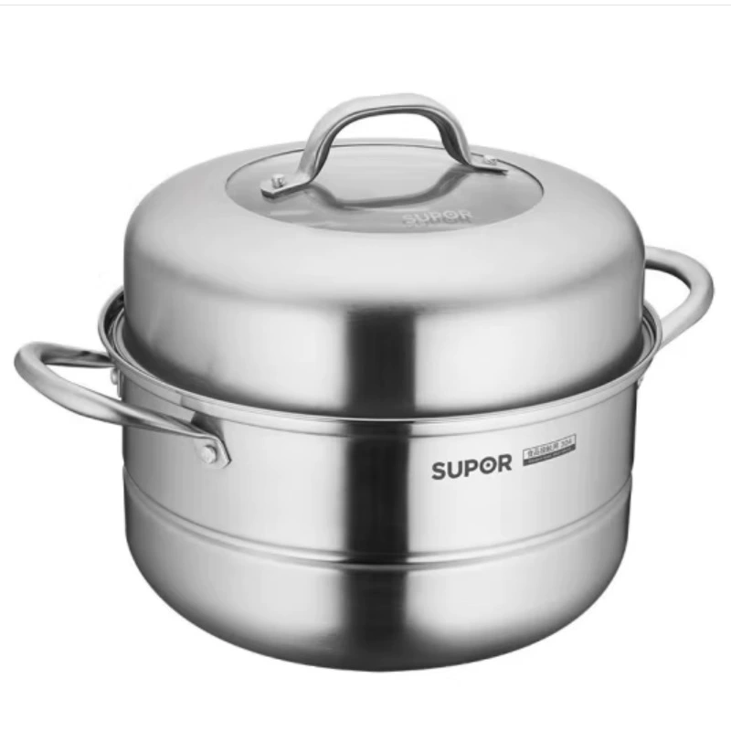 Супор Good helper нержавеющая сталь двуслойная пароварка/VZ26BS03/многофункциональная рыбная пароварка
