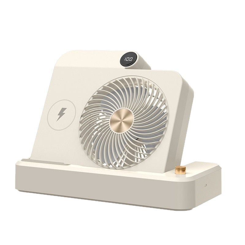 Wireless mobile phone charging, table air fan, universal smart folding tubing 5
