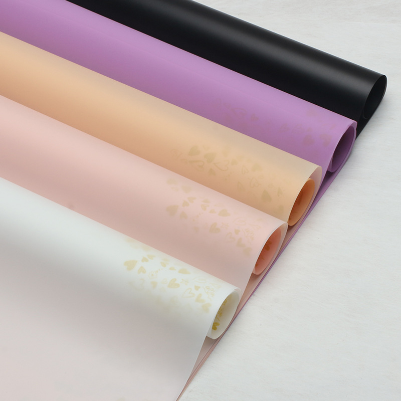 Huaxi esquina amor niebla papel de envoltura impermeable florista ramo de papel de envoltura floral comercio exterior materiales al por mayor